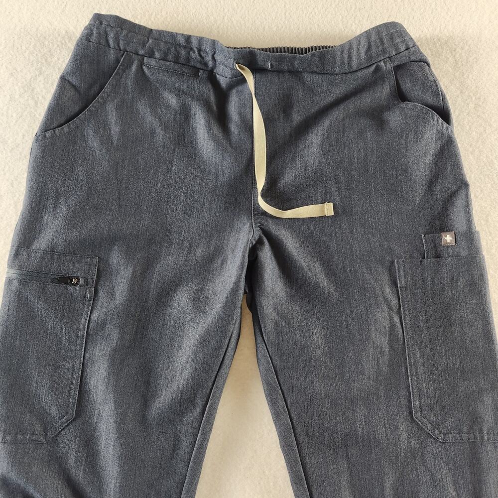 FIGS Gray Cargo Scrub Pants Size S Solid Gray 31" Inseam
